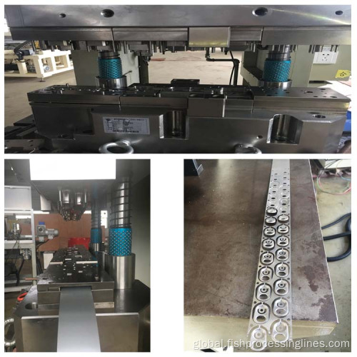 Tin Can Lid Making Line EOE Line Metal Can Lid Making Machine line Supplier